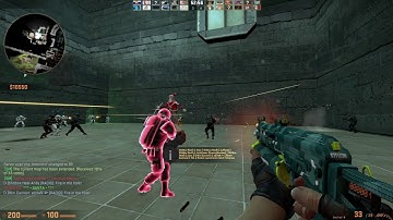 Counter-Strike Global Offensive: Zombie Escape - ze_Santassination_v3 (Act III) on GFL