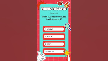 DBMS quiz MCQ88 #computer #quiz #learning