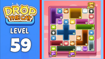 Drop The Cat level 59 solution