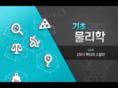 [기초물리학] 3주차 2차시 - 벡터와 스칼라