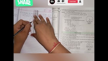 9th Math 2 Geometry Chapter 6 Circle Practice set 6.1