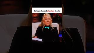 College student shocked sharks!😮#shorts #sharktank #innovation #bloomcard