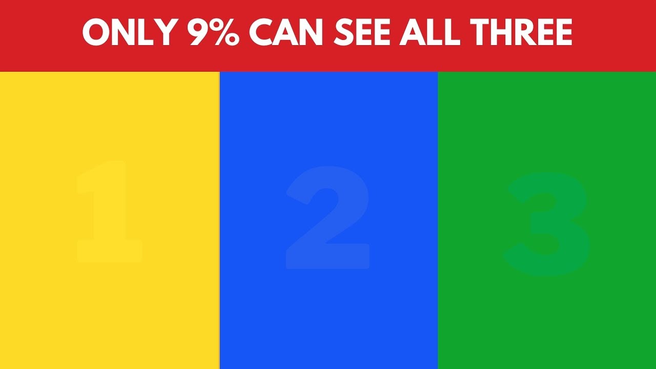 How Good Are Your Eyes ? | Test Your Eye Vision with This Quiz! - YouTube