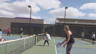 Pickleball season is in play at the Bush Tennis Center