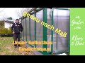 Unser Selbstbau - Gewächshaus / genau nach Maß / Wie wir es gebaut haben /statt Folientunnel