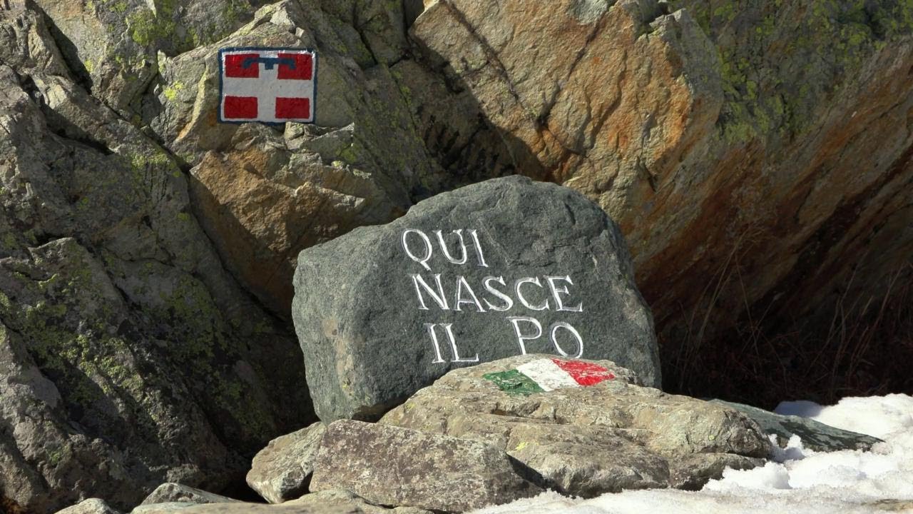 A 2000 metri dove nasce il Po, le immagini desolanti la è irriconoscibile YouTube