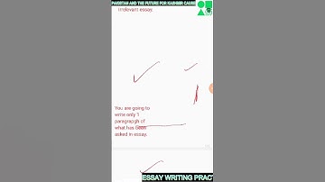 Pengravity | Essay Writing: Pakistan & Kashmir Cause | Student Paper Checked : PART 2