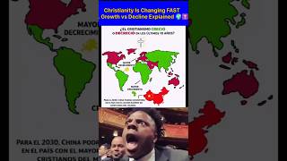 Is Christianity Growing or Declining? Global Religion Trends Explained 🌍✝️ #religion #asccc #map