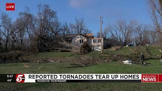 Multiple tornadoes reported sweeping through neighborhoods, farm fields in Rochester area