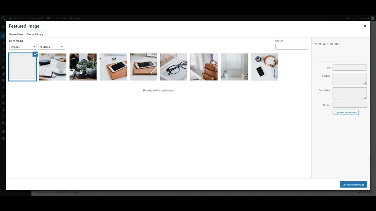 How to imports blog media and post in divi ? - YouTube