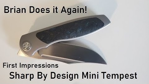 Sharp By Design Mini Tempest First Impressions