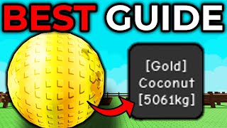 How to Get BIG FRUITS in Grow a Garden! (BEST GUIDE)