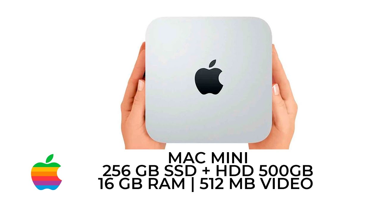 Apple Mac Mini i5 2.3Ghz SSD 256GB + HDD 500GB 16GB RAM - YouTube