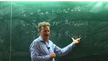 How Physics & CS Helped us Build Better Codes - Rüdiger Urbanke - Lecture 7 (7/8) - July 2018