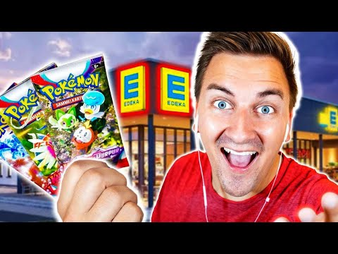 EDEKA hat Pokémon Karten im ANGEBOT | Pokémon Booster Opening - YouTube