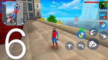 Spider Fighting: Hero Game - Gameplay Walkthrough Part 6 - (Android)