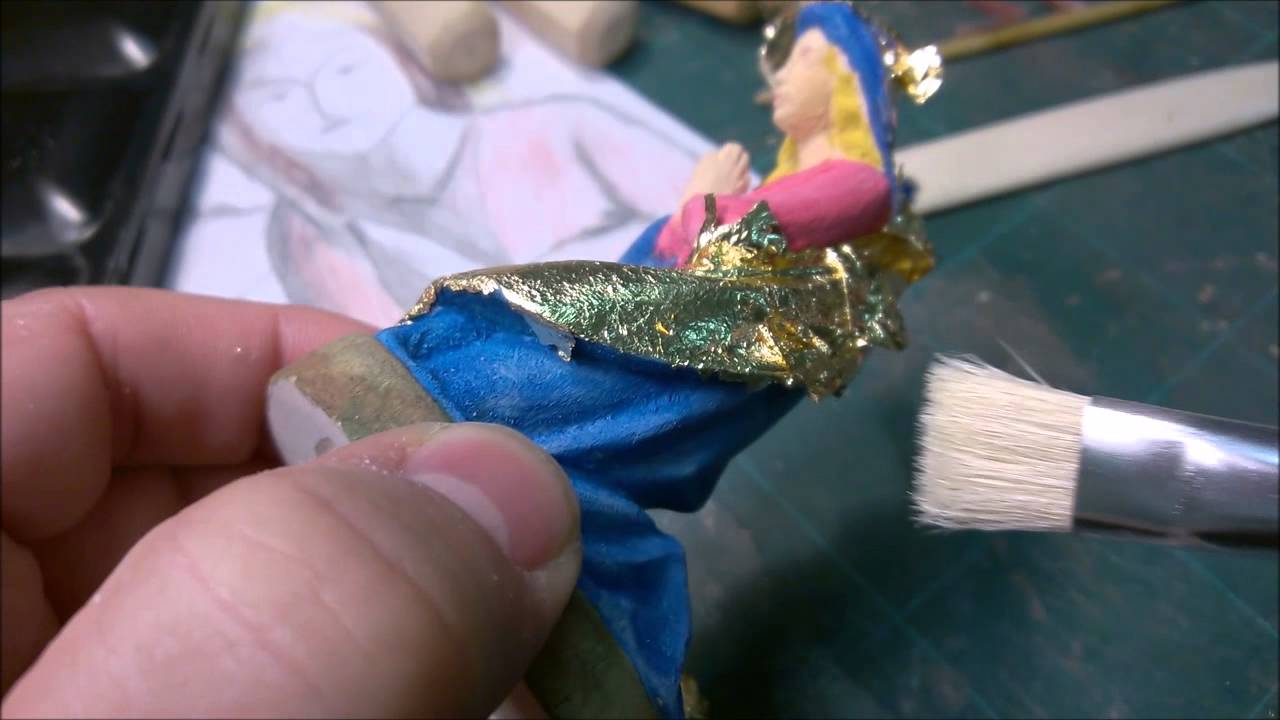 Krippenfigur "Heilige Maria"