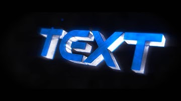 Test blue intro - Blender Only - By RemoteGFX
