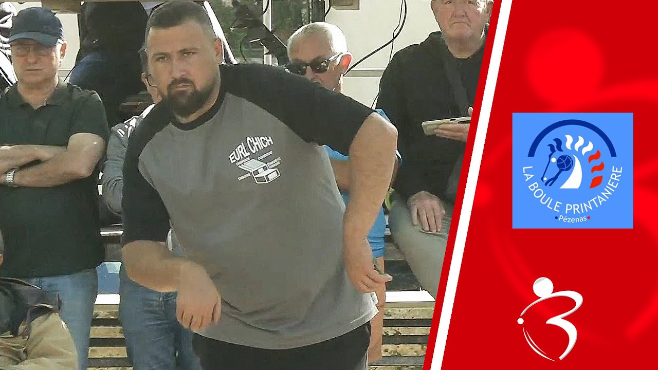Miniature : 32ème ZIGLER vs LABORDE : 56ème National triplette à pétanque de Pézenas 2025
