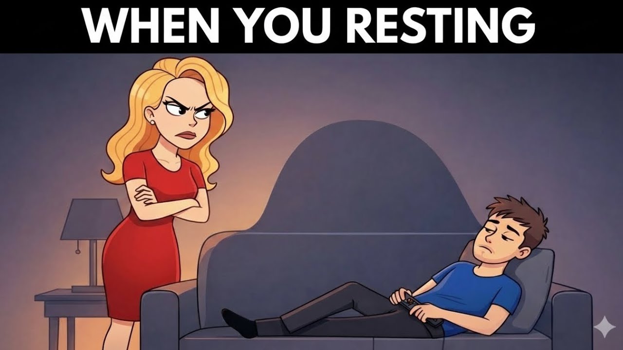 Why She Annoys When Man Resting | Relationship Psychology