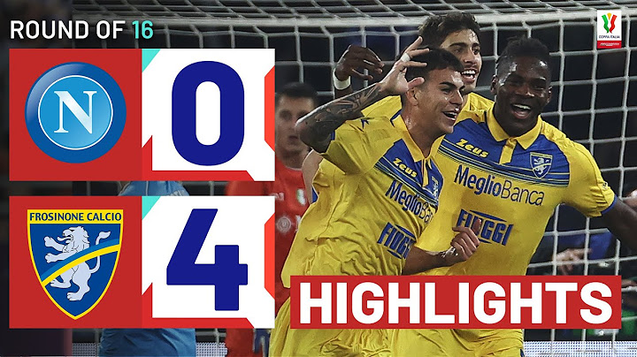 NAPOLI-FROSINONE 0-4 | HIGHLIGHTS | Stunning night in Naples! | Coppa Italia Frecciarossa 2023/24