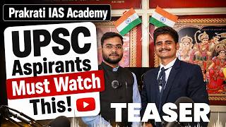 Madhav Talks with Prakrati IAS Academy Podcast Teaser