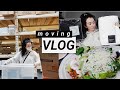 MOVING VLOG #1! let the packing begin, new towels & sheets, empties...