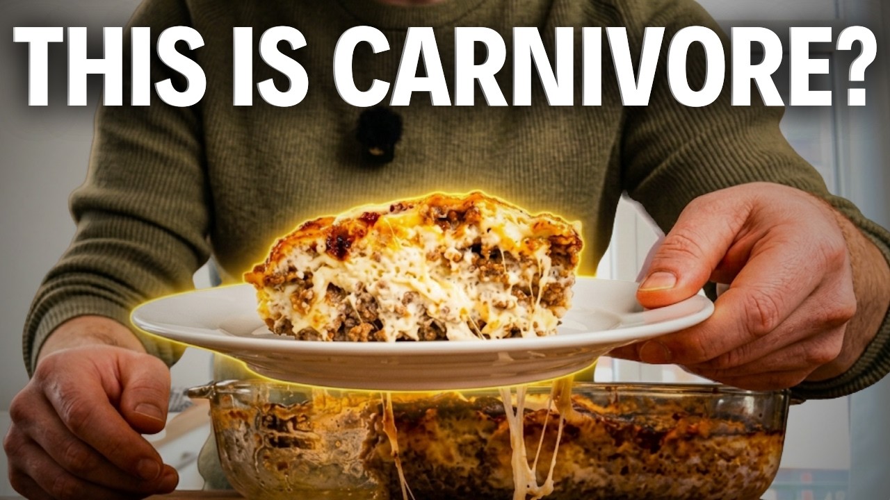 The BEST Carnivore Lasagna I've Ever Made