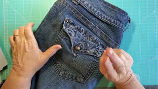 Craft Along using supplies from Haul #50 - Denim and Lace Junk Journal