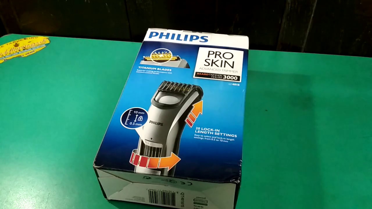 philips qt4018 pro skin advanced trimmer