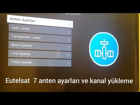 56) MISIR KAHİREDEN ALINACAK UYDULARIN ÇANAK ANTEN DEĞERLERİ YÖNLERİ DİZİLİŞLERİ veTÜRKİYEDEN 8 UYDU