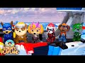 Paw Patrol Mighty Movie Aircraft Carrier HQ - Learning Together with the Mighty Pups
