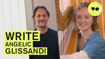 Sounds like heaven? How to write 👼ANGELIC GLISSANDI for harp 𓏢 ! feat. Timothy Huling