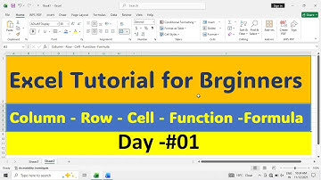 Excel Tutorial : Advance Excel Tutorial for  Beginners - 01 #excel  #exceltutorial