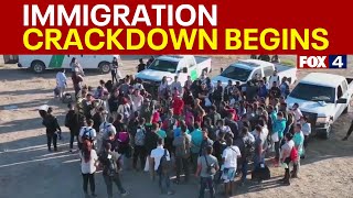Thumbnail for President Trump begins immigration crackdown, declares national emergency