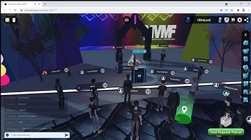 Somnium Space LIVE - #MetaVerse #Music Festival @OLYsounds  Join instantly via WebXR client: http…