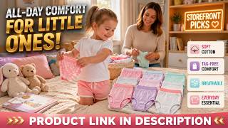 Fruit of the Loom Toddler Girls' Cotton Underwear Review 👧 | Top Choice Finds