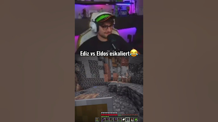 Ediz vs Eldos eskaliert 🤣
