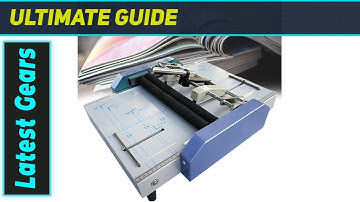 A3 Folding Binding Machine: The Ultimate 2-in-1 Booklet Maker for Any Office!