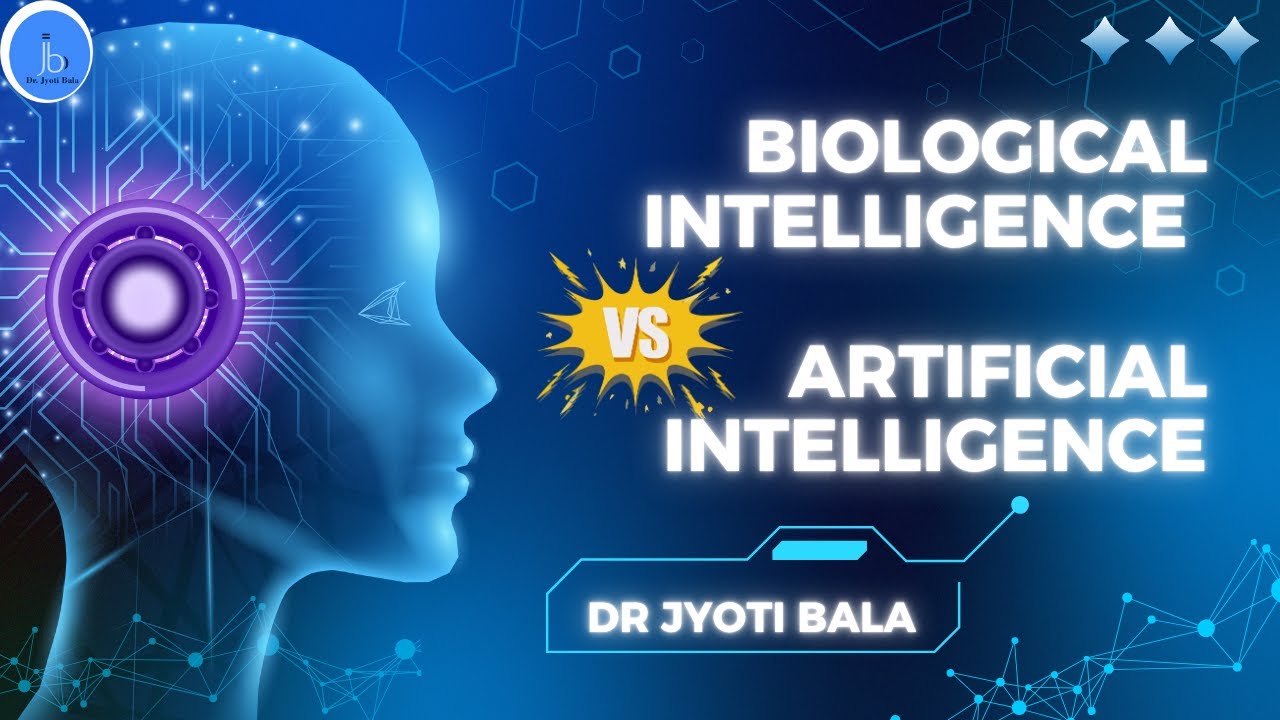 Biological Intelligence vs Artificial Intelligence | Simple Explanation for Biologists | BI vs AI
