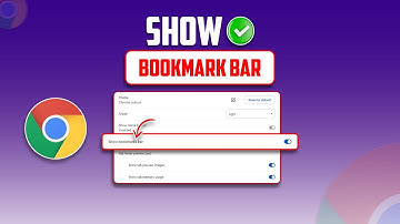 How to Show Bookmark Bar in Google Chrome on PC | Add Bookmark Bar in Chrome