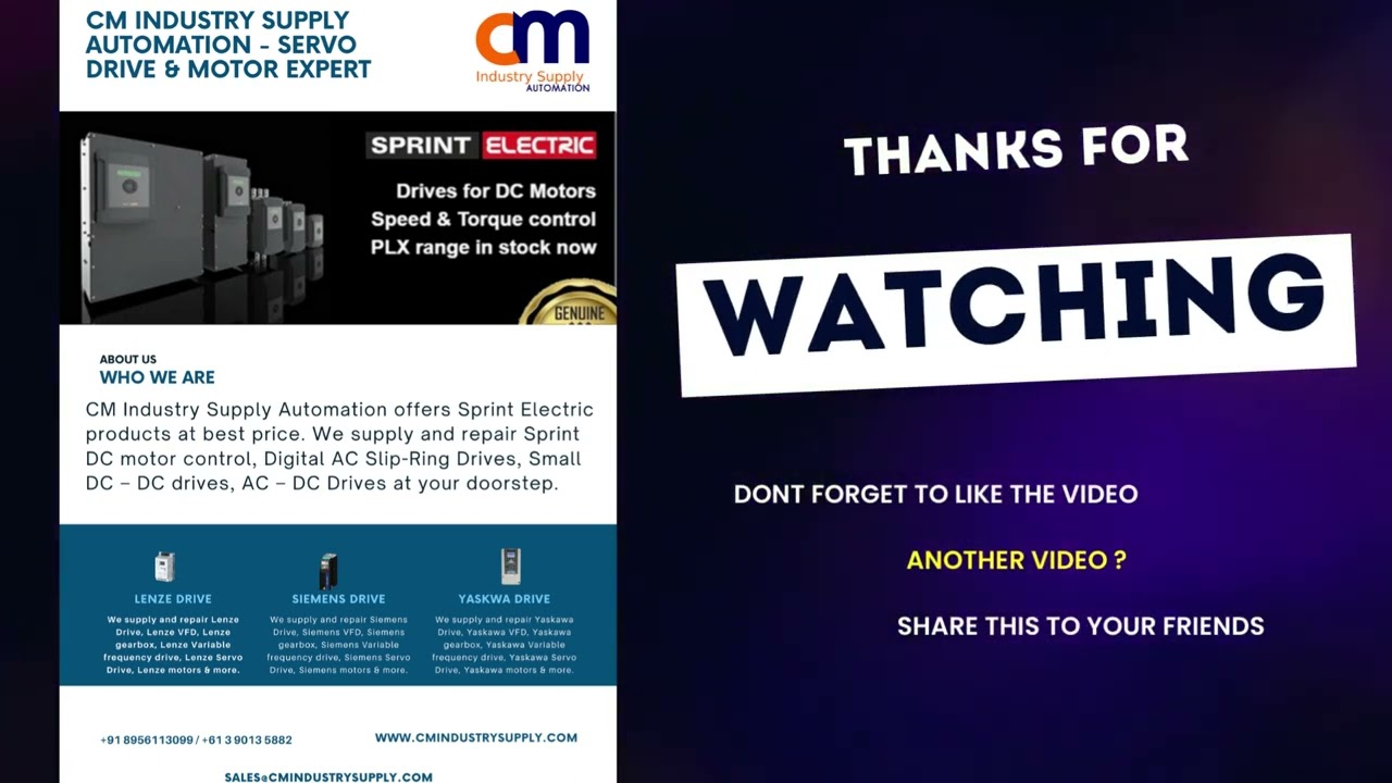 CM Industry Supply Automation offers Sprint Electric products at best price