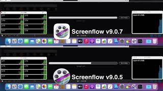 Screenflow benchmark with Apple M1 chip H/W encoding v3.