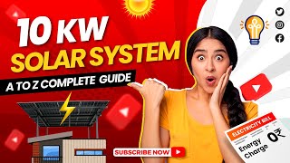 10Kw Solar System Price In India 2025 550W Panels Cost, Load, Generation & Full A-Z Guide