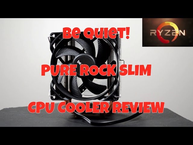 be quiet! Pure Rock SLIM CPU Cooler review