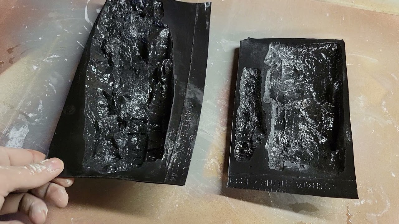 Plaster Rock Molds | HO Scale