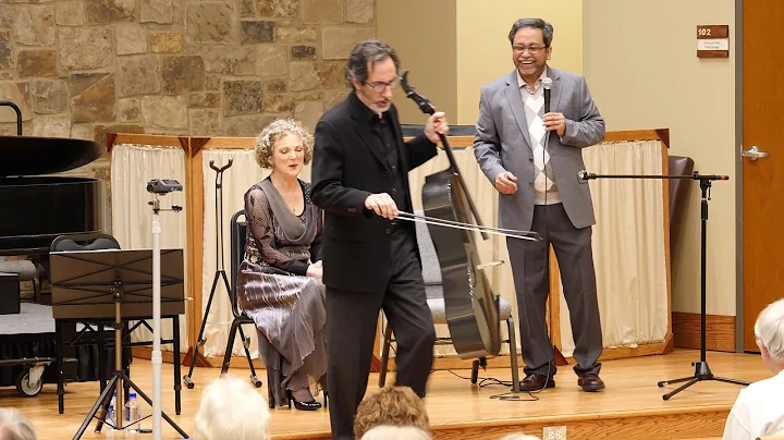 Cumberland Piano Trio concert pretalk