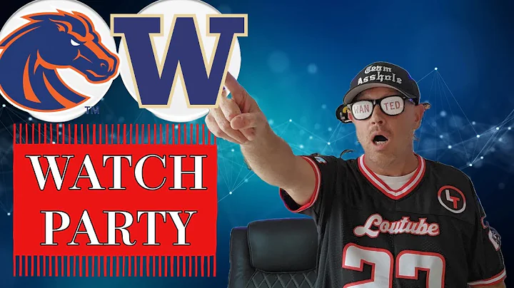 *LIVE* WATCH PARTY - BOISE STATE VS WASHINGTON LA BOWL