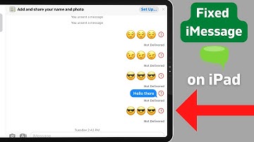 iMessage Not Delivered on iPad? - Fixed in 4 Easy Ways!