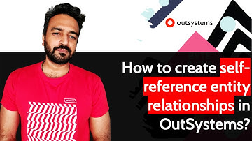 How to create self reference entity relationships in OutSystems?